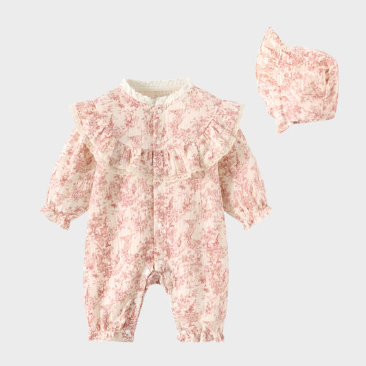 2 Piece Floral Romper