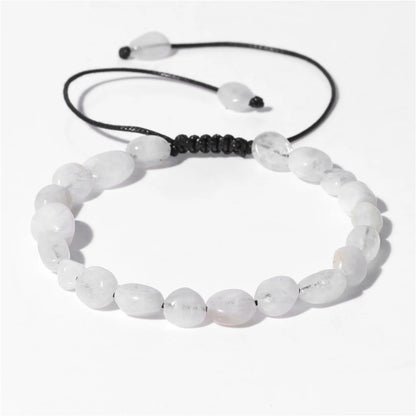 Apatite Stone Bead Bracelet Natural Aquamarines