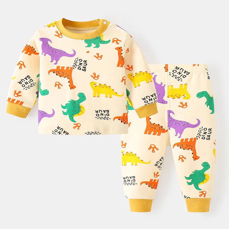 2 Piece Cartoon Night Suit