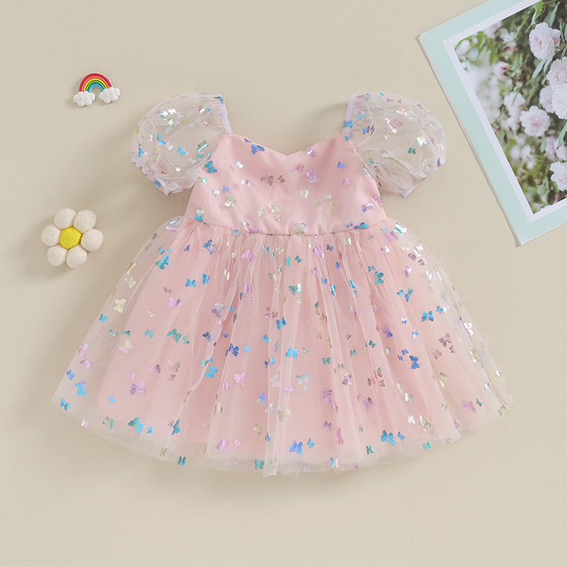 Puff Bodysuit Dress With Headband