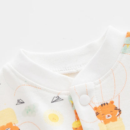 Thin Harem Sunflower Crawling Jumpsuit