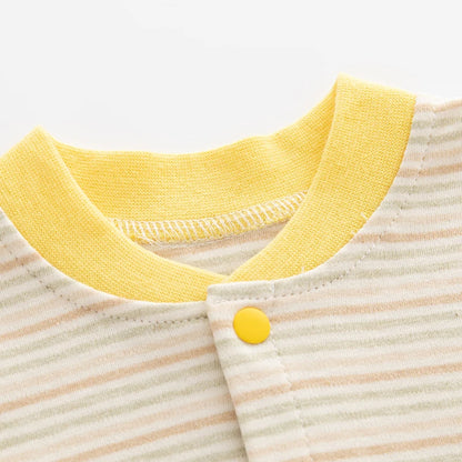 Striped Crawling Jumpsuit