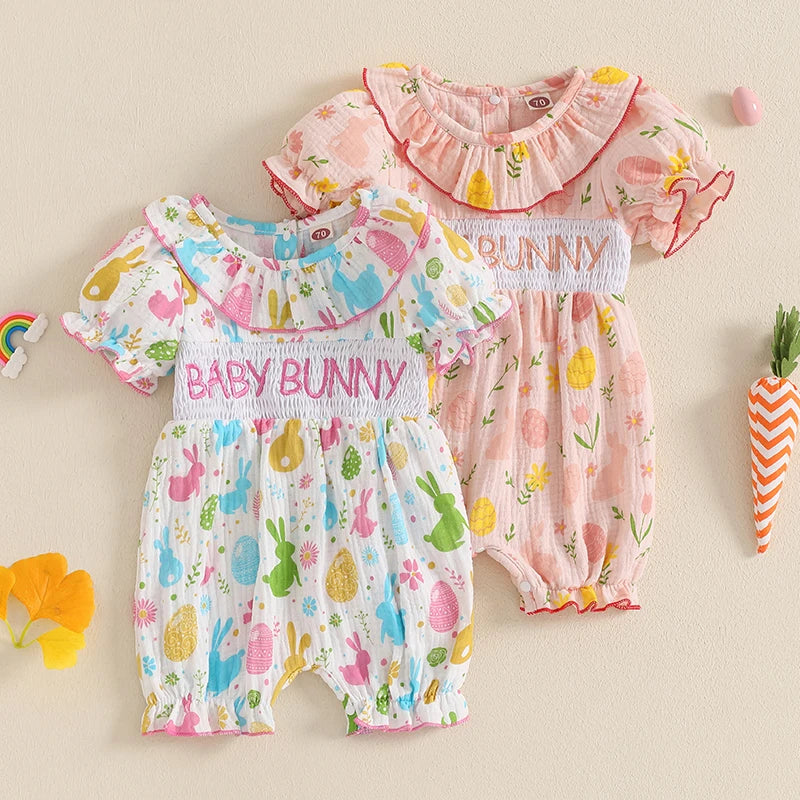 Bunny Ruffle Romper