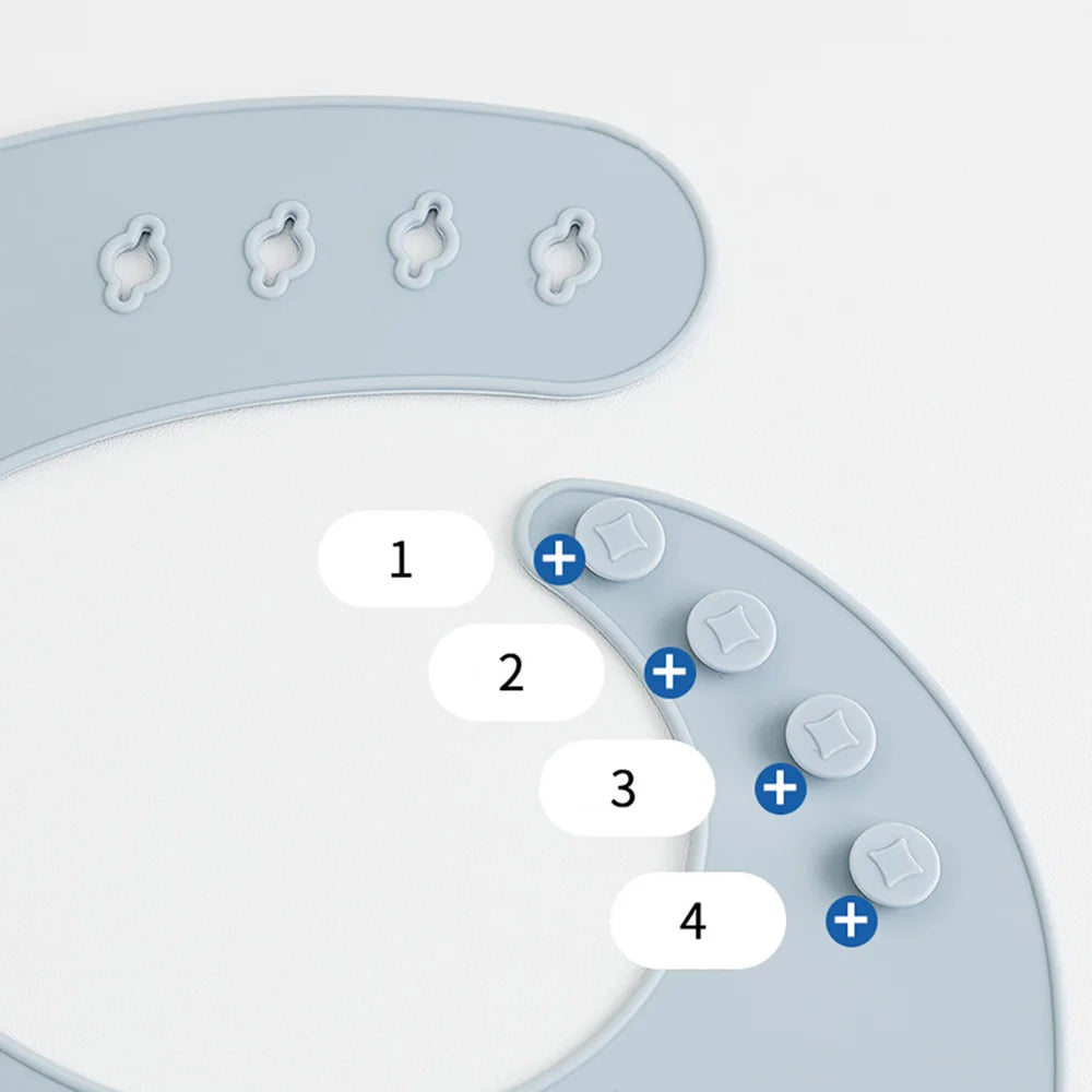 Baby Essential Pocket Silicon Bibs