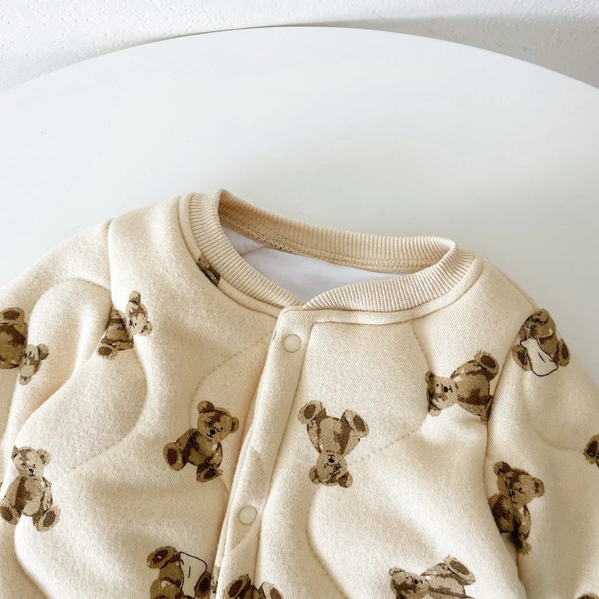 Autumn Bear Romper