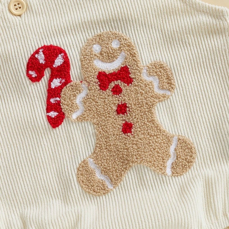 Christmas Overalls Romper