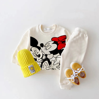 3 Piece Autumn Cartoon Tracksuit
