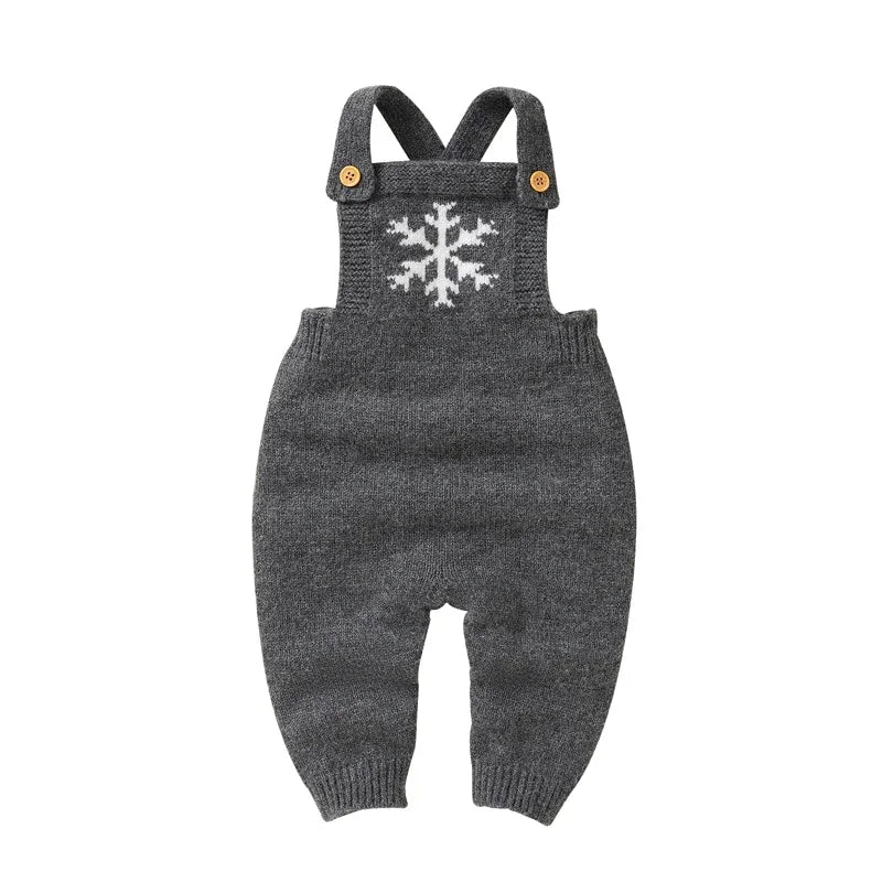 Snowflakes Overall Jumpsuit