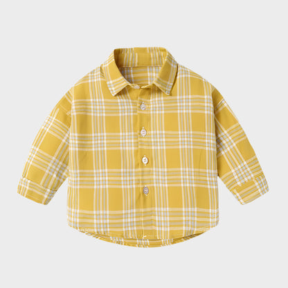 Checkered Long Sleeve Outwear