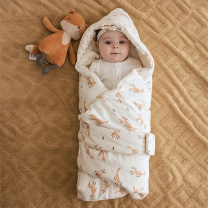 Floral & Faun Swaddle Wrap