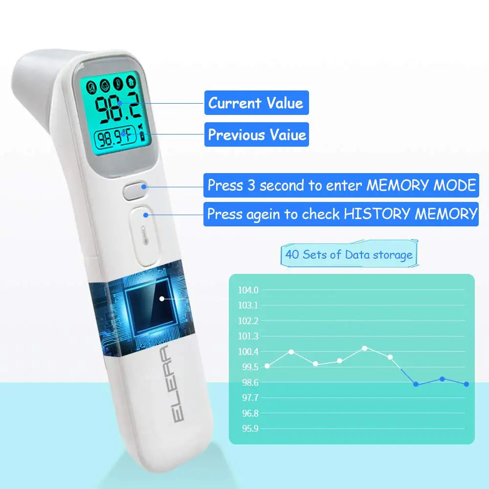 ELERA Infrared Digital Thermometer Forehead