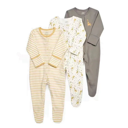 3 Pieces Essential Newborn Jumpsuit