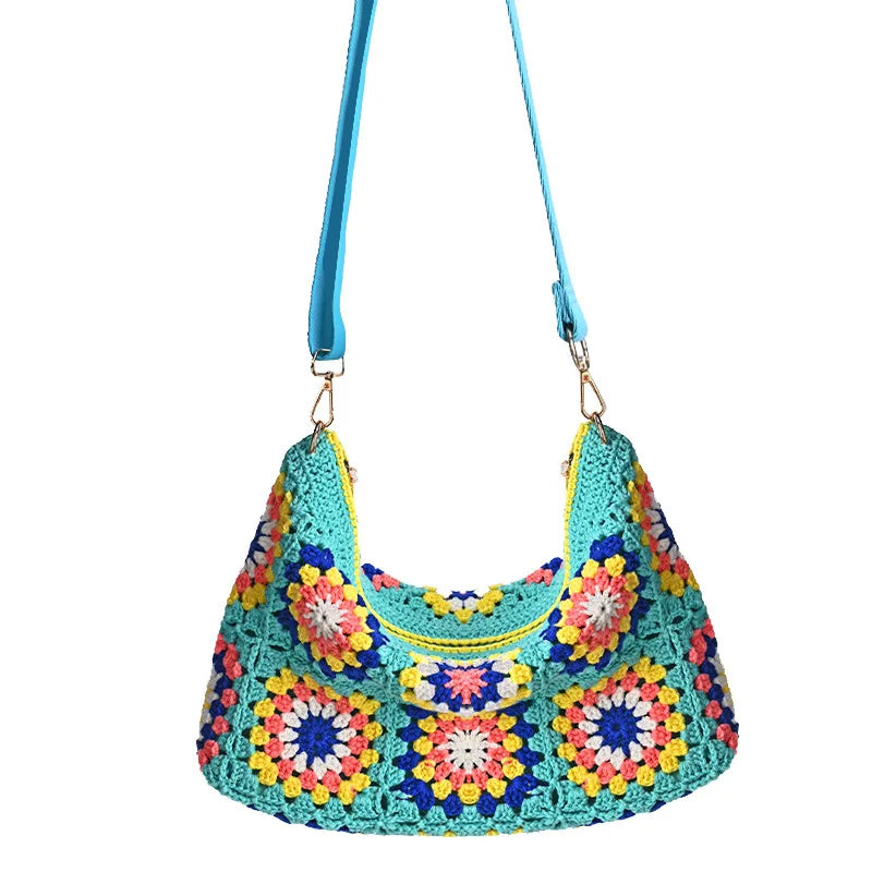 Crossbody Square Crochet Bag