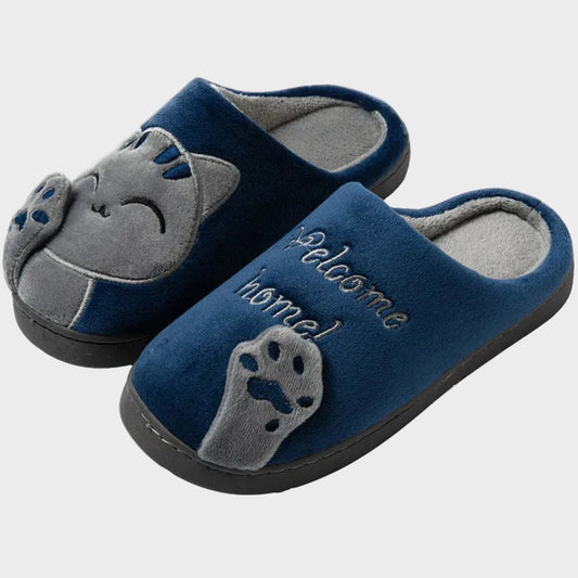Pallene Cow milk Fuzzy Slippers