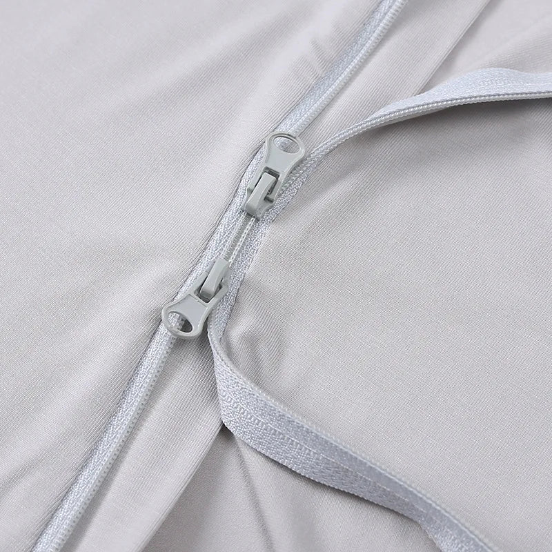 Combinaison à manches courtes en bambou