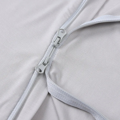 Combinaison à manches courtes en bambou