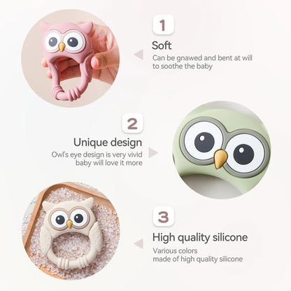 Owl Soothing Teether