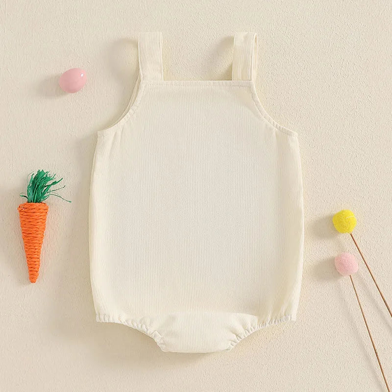 Embroidered Cartoon Bodysuit