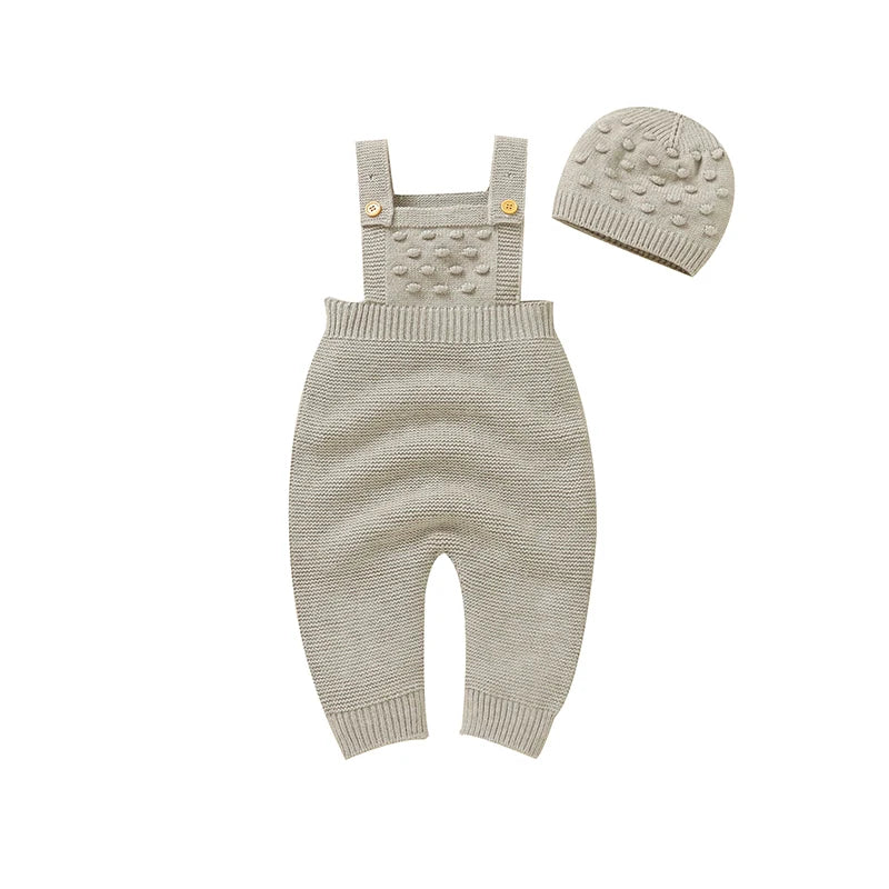 2 Piece Sleeveless Knitted Jumpsuit
