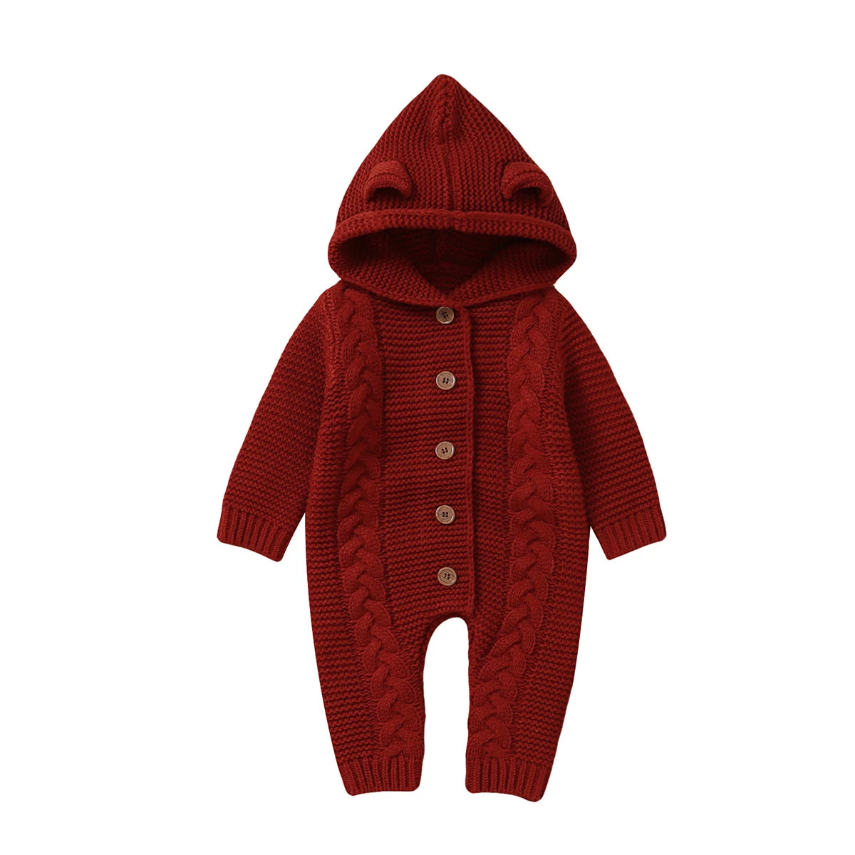 Autumn Hooded Jumpsuit