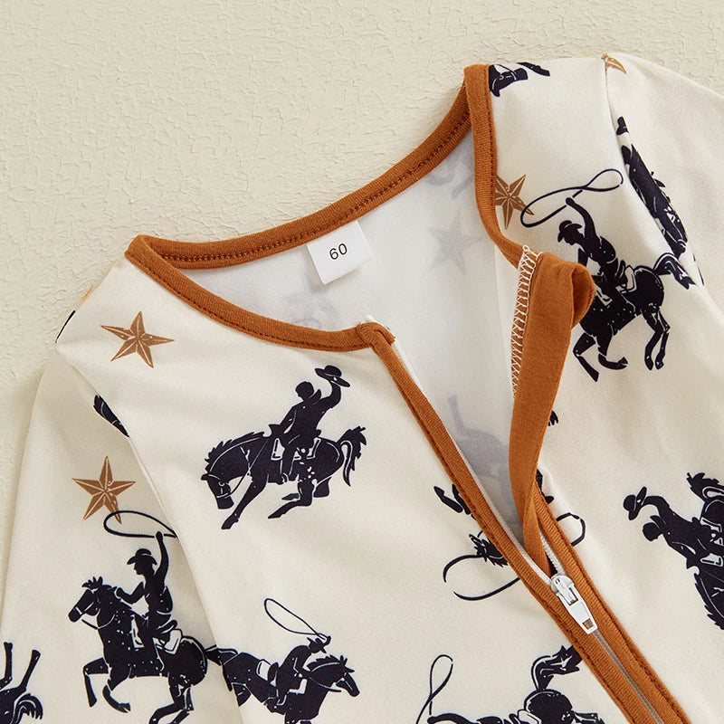 Western Cowboy Romper