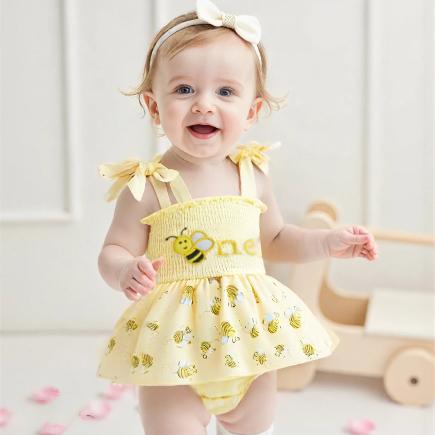 Floral & Fauna Romper Dress