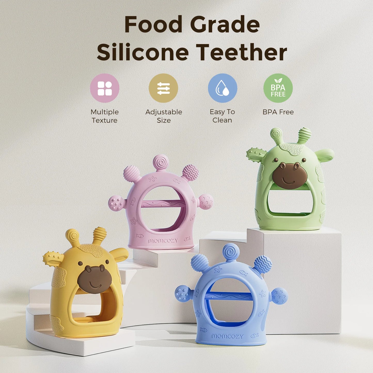 Momcozy™ Baby Teether Toys
