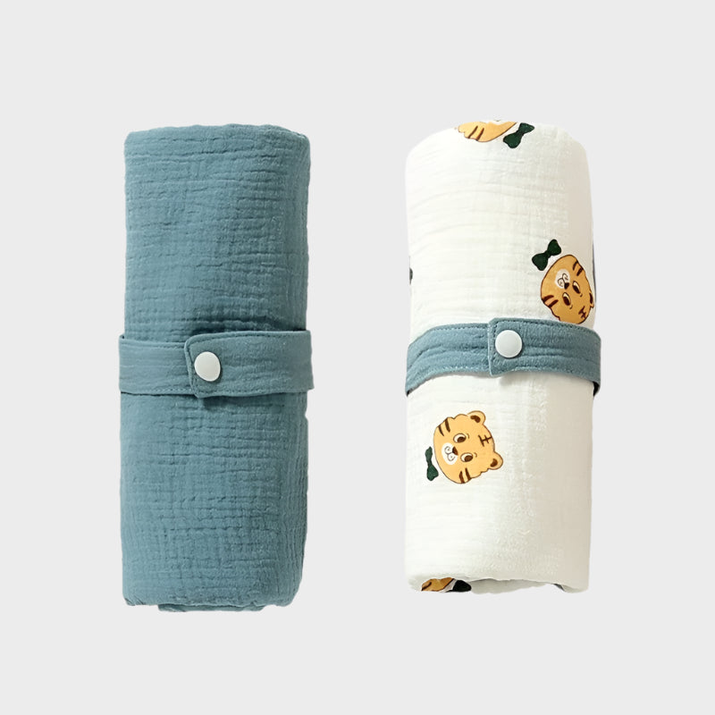 2 Piece Set Waterproof Baby Diaper Changing Pads