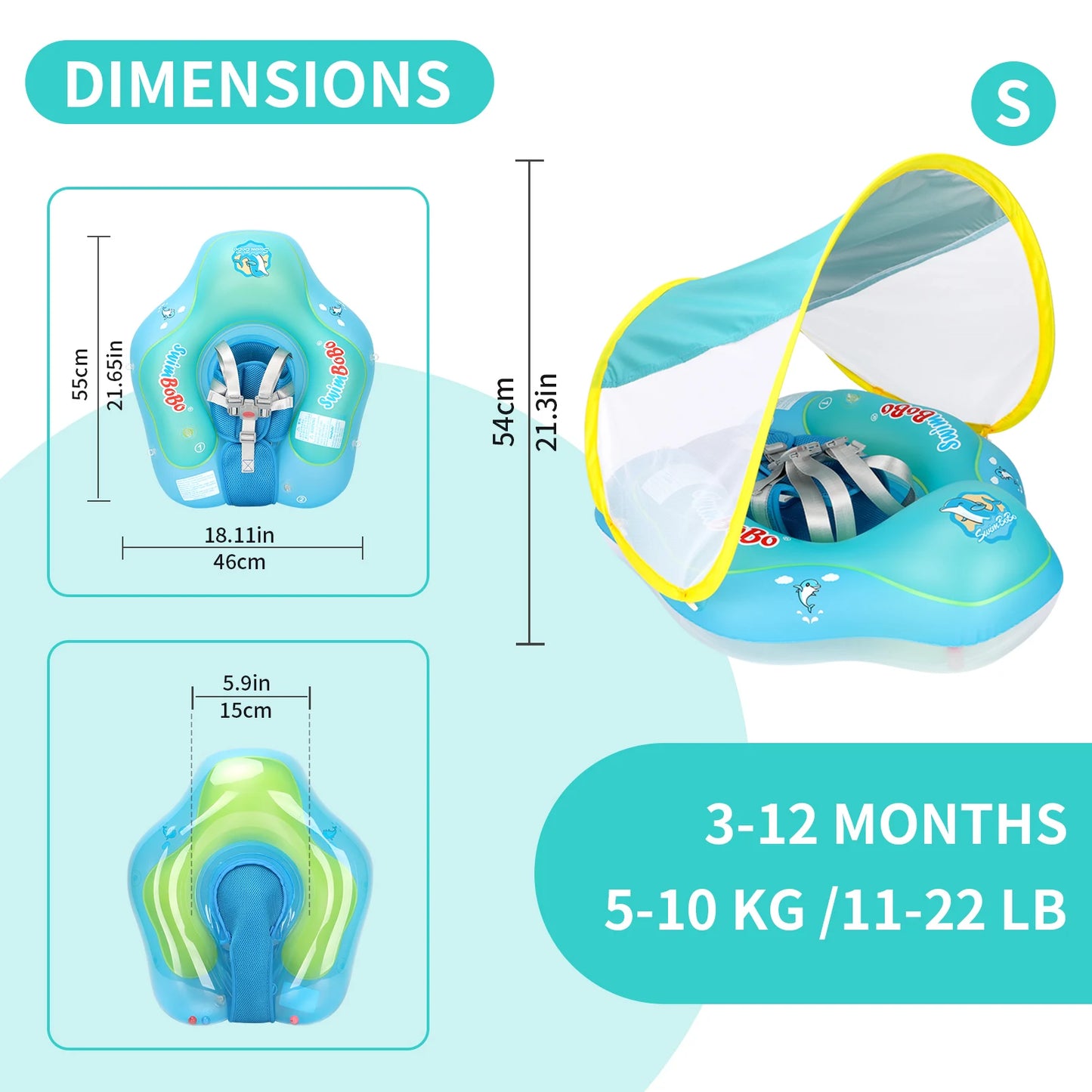 Swimbobo™ Toddler Pool Float