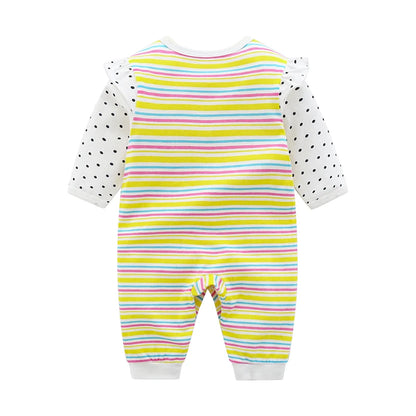 Combinaison Full Moon en lin à pois Pokka