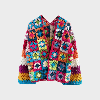 Adorable Sleeve Hand Made Knitted Sweater