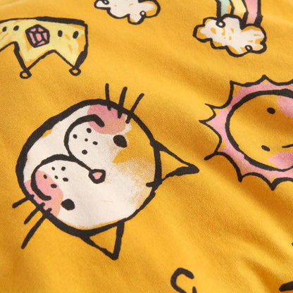 2 Piece Cartoon Autumn Suit