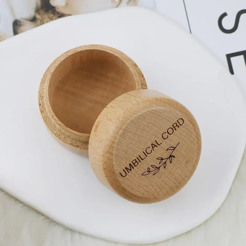 Wooden Umbilical Cord Memorial Box