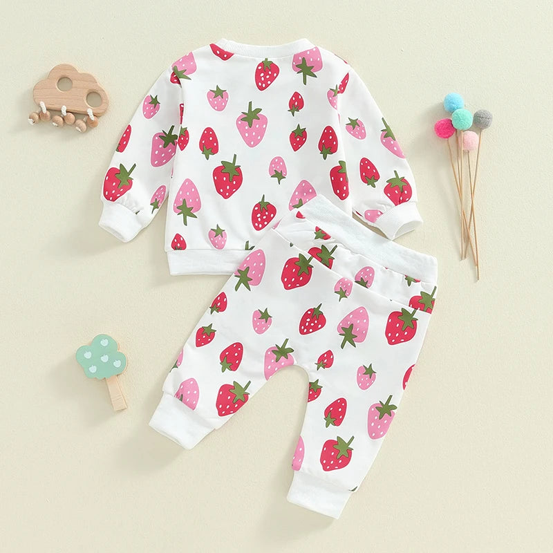2 Piece Strawberry Outfit