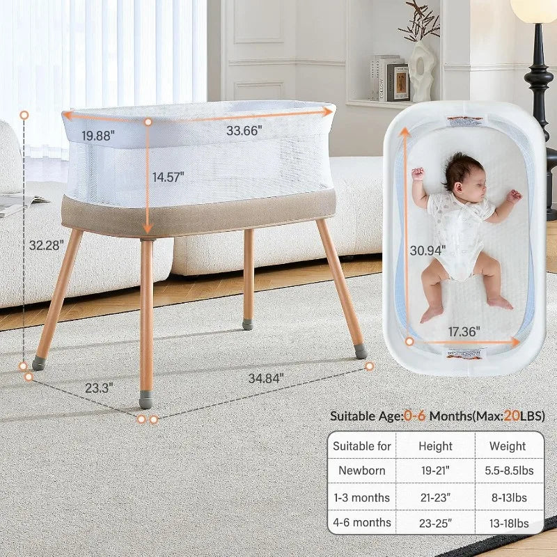 Multi-functional Electric Rocking Bassinet