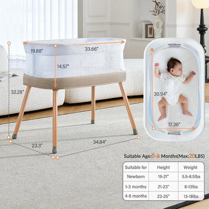 Multi-functional Electric Rocking Bassinet