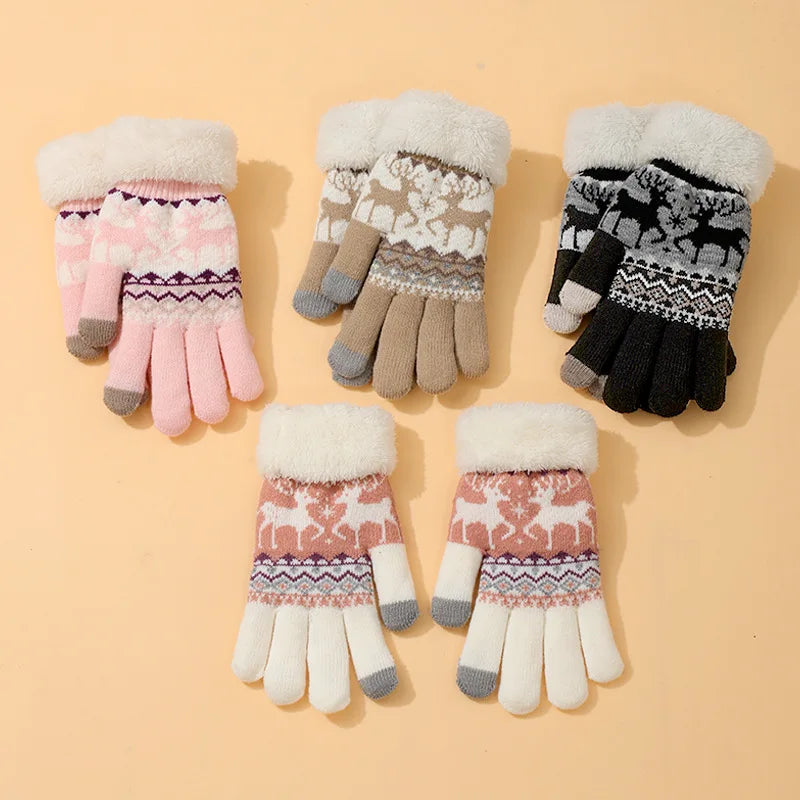 Knitted Acrylic Gloves