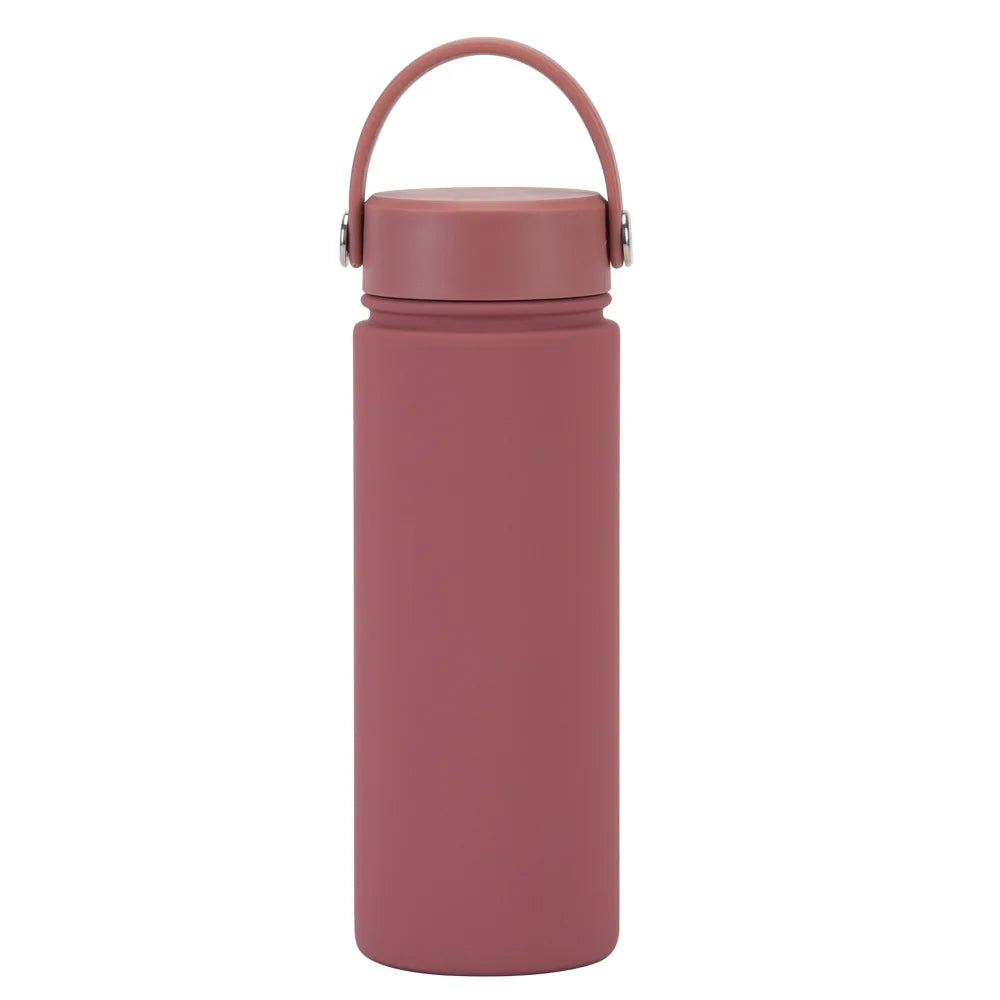 500ml Insulated Water Bottle With Handle Cover
