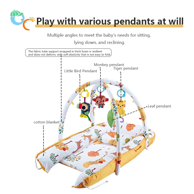 Multifunctional Fitness Crawling Mat