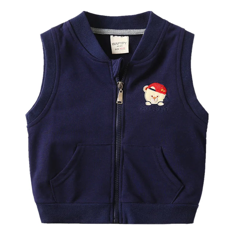 Bear Waistcoat Sleeveless Vest