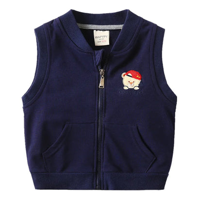 Bear Waistcoat Sleeveless Vest