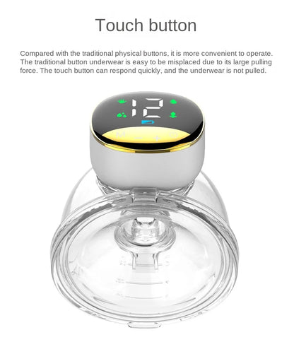 Tire-lait mains libres – Tire-lait électrique portable et portable