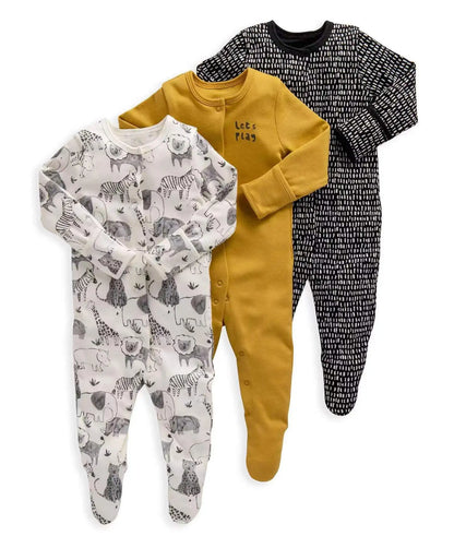 3 Pieces Essential Newborn Jumpsuit
