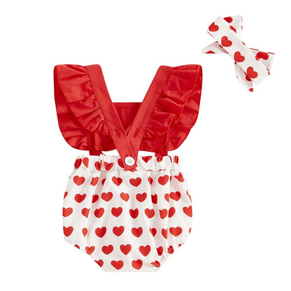 Combinaison Saint-Valentin avec bandeau