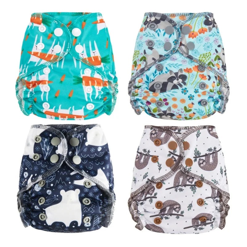 4 Pack Reusable Diaper