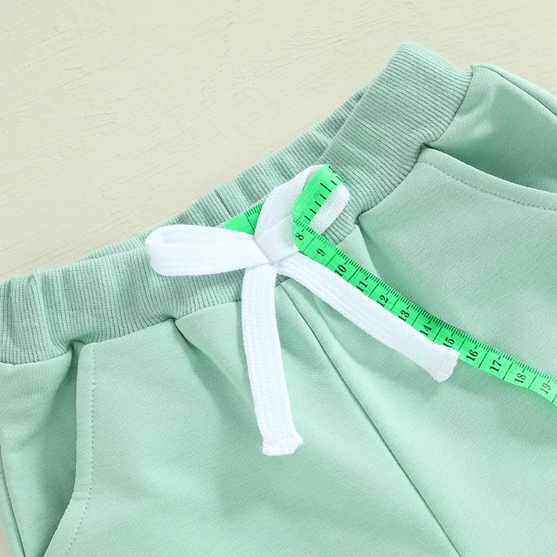 Summer Outfits Golf Embroidered Stripe Outfit