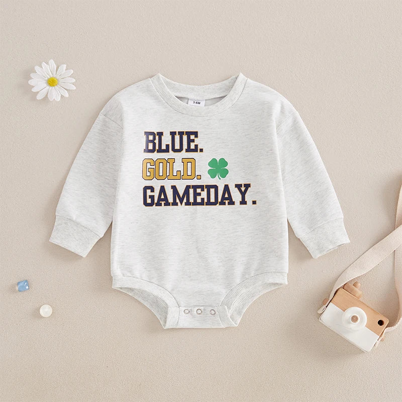 Embroidered Long Sleeve Bodysuit