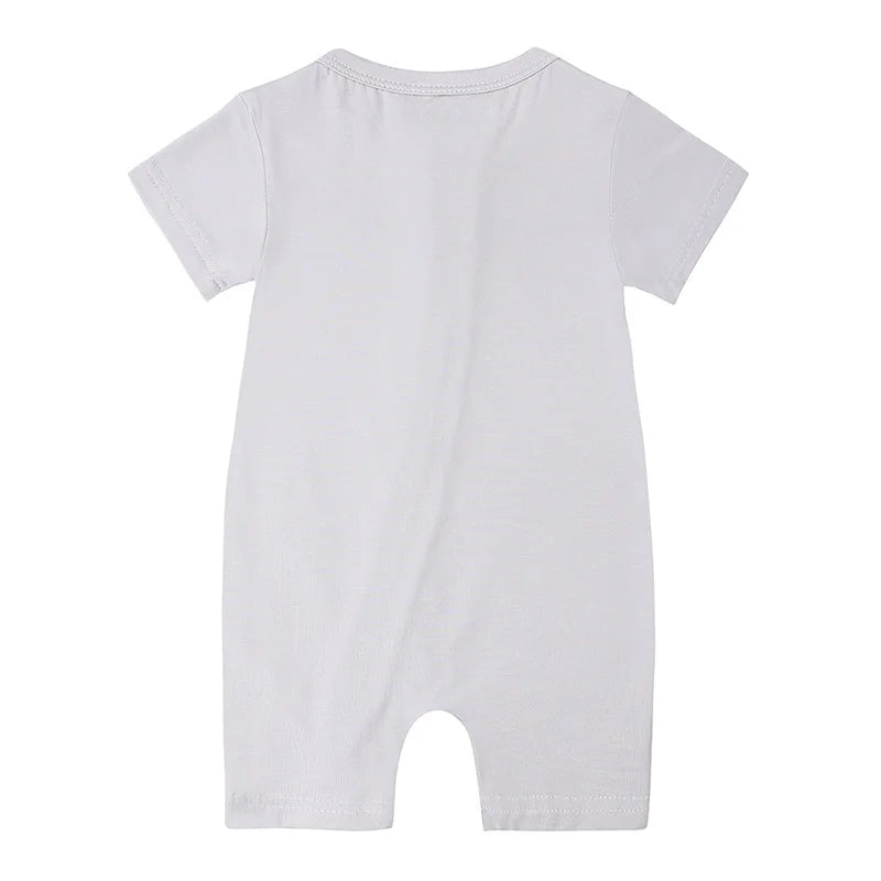 Combinaison à manches courtes en bambou