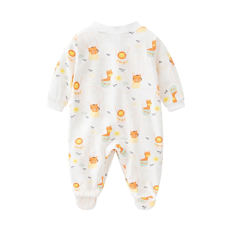 Thin Harem Sunflower Crawling Jumpsuit