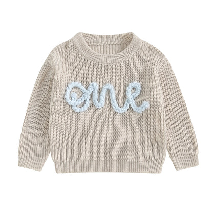 Pulls brodés à manches longues